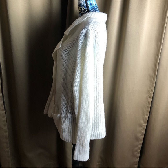 Vintage Alicia Knit V Neck Button Front Cardigan Sweater - Picture 9 of 12